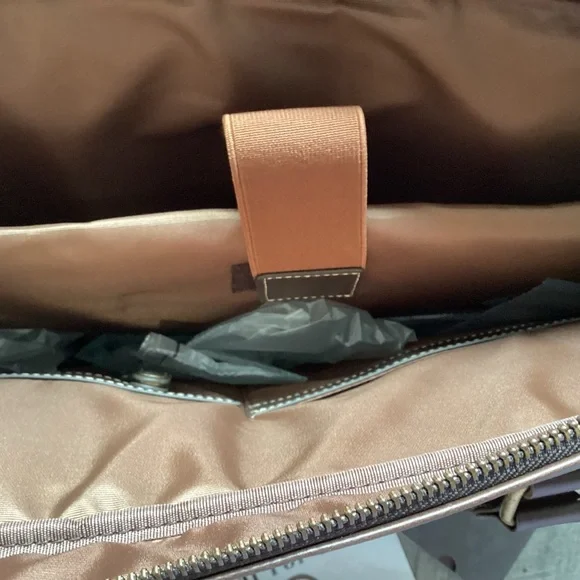 Luxorro Full Grain Genuine Leather Laptop Bag NWT